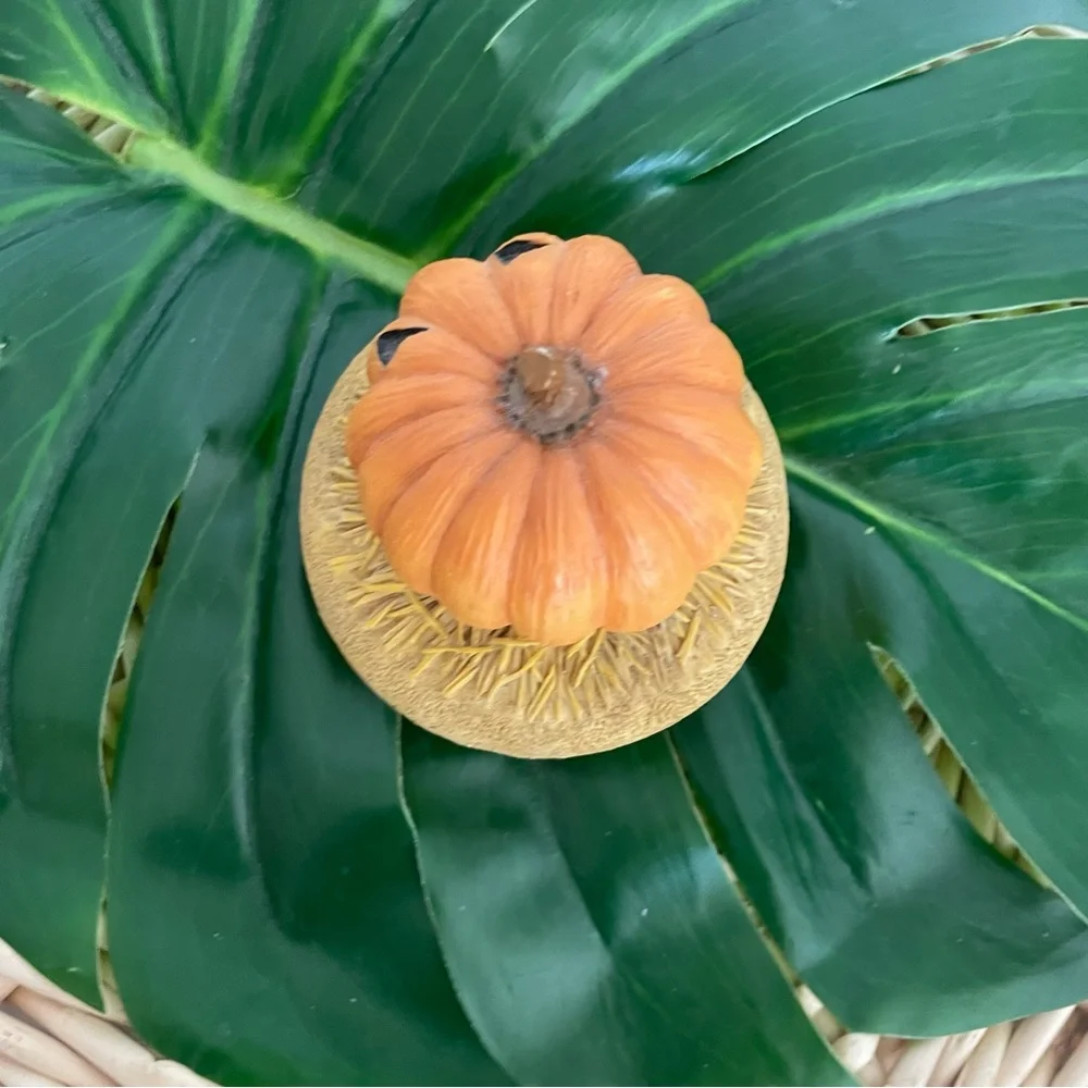 Our America Jack-O-Lantern Pumpkin Halloween Candle Topper perfect for Fall